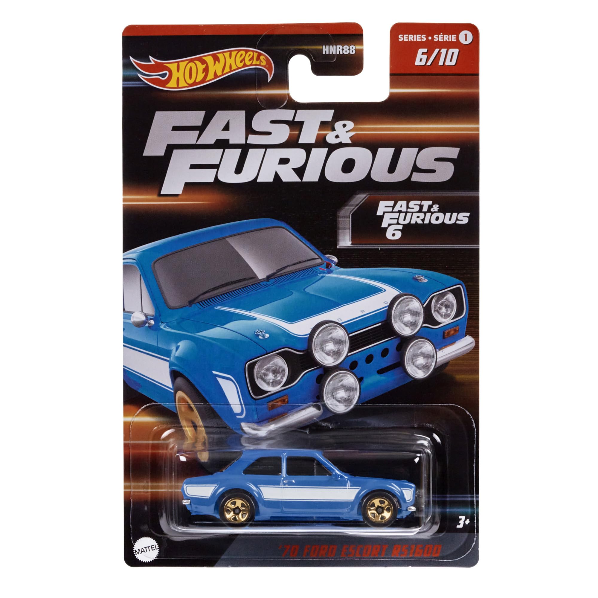 Hot Wheels Tokyo Drift Auto Coche 1970 Monte Carlo – Modelo a Escala 1:64 – Longitud 7 cm – JKX07