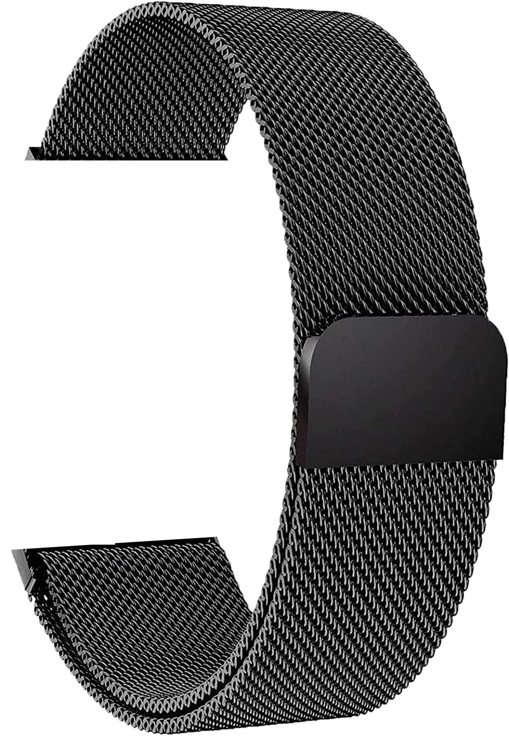 HUMBLE Magnetic Adjustable Stainless Steel Chain Strap Compatible with iWatch Series 10 (46mm) | Series 9, 8, 7 (45mm) | Series 6, 5, 4, SE, SE2 (44mm, 42mm) | Ultra/Ultra 2- Black-image-37