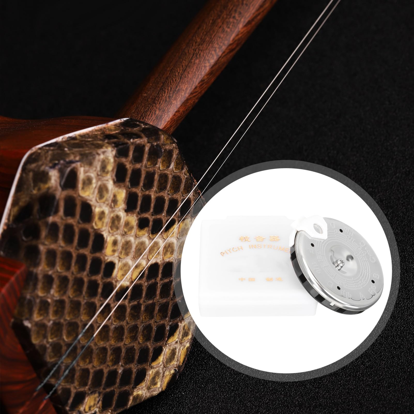 Abaodam 3sets Accordatore Professionale Per Violino e Chitarra Strumento Di Toni Design Pratico e Resistente Per Musicisti e Insegnanti Musicali