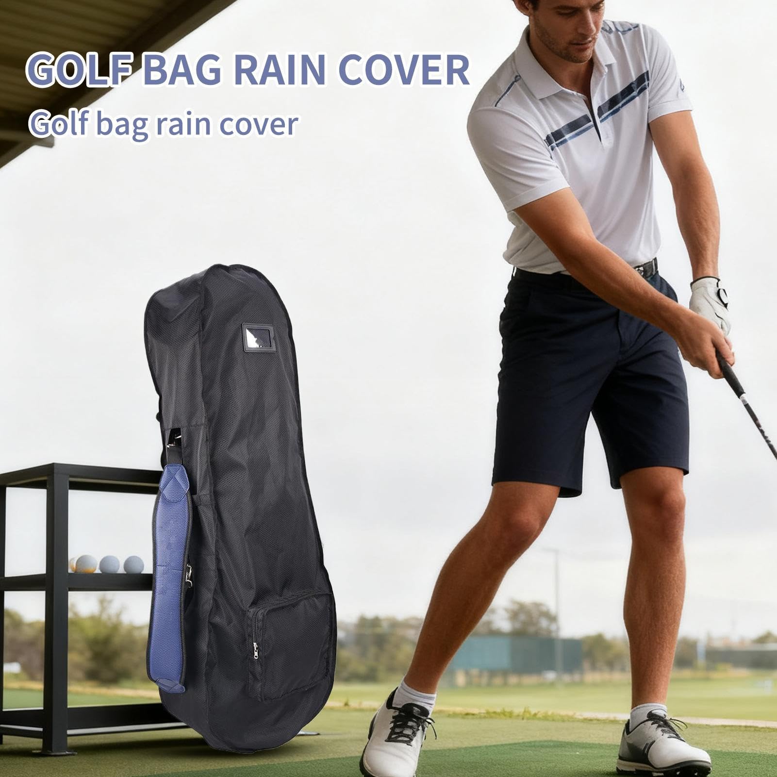 Impermeable para Bolsa de Golf Accesorios Impermeables para Golfistas