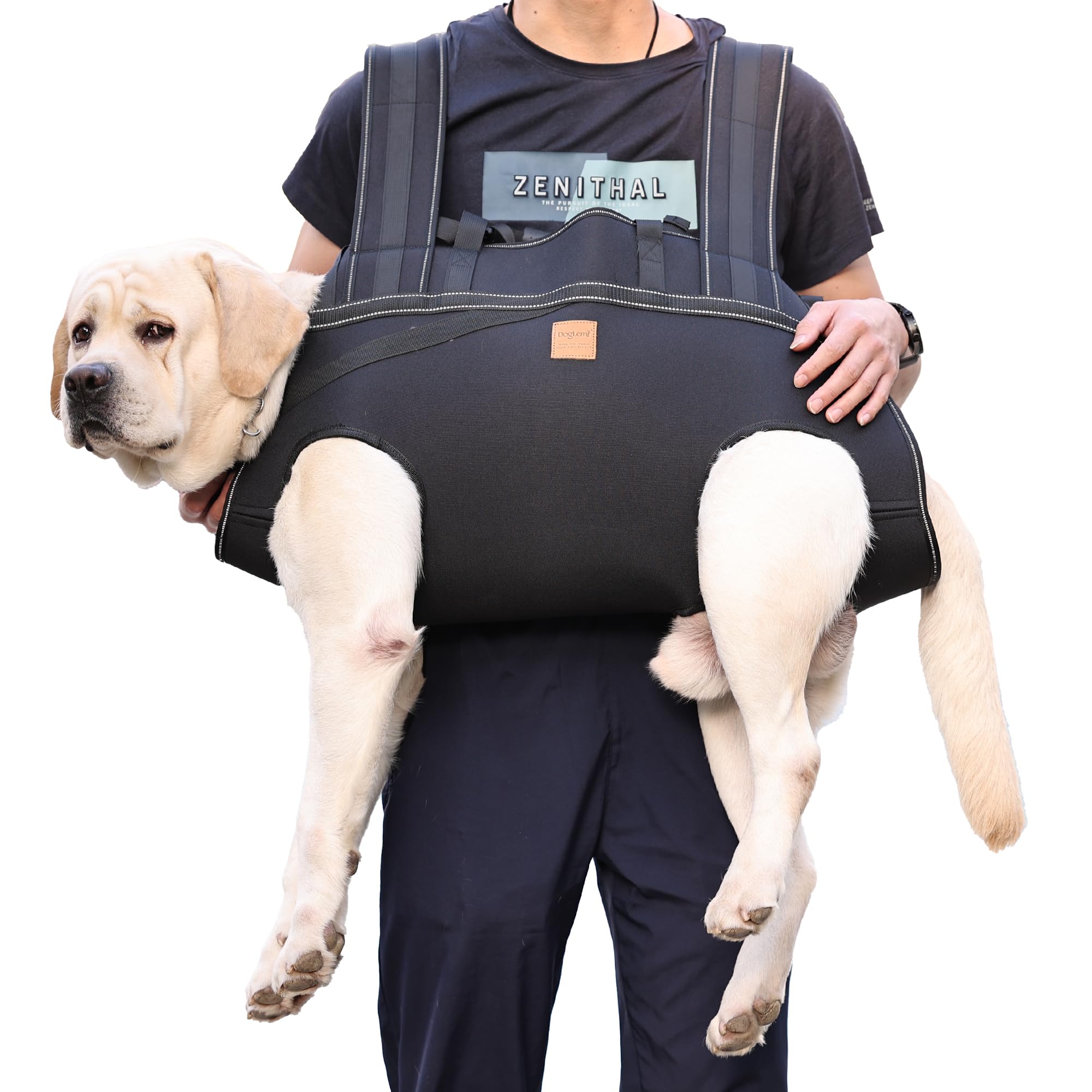 BT Bear Large Dog Carry Sling, Dogs Backpack Pet Legs Support Dog Lift Harness