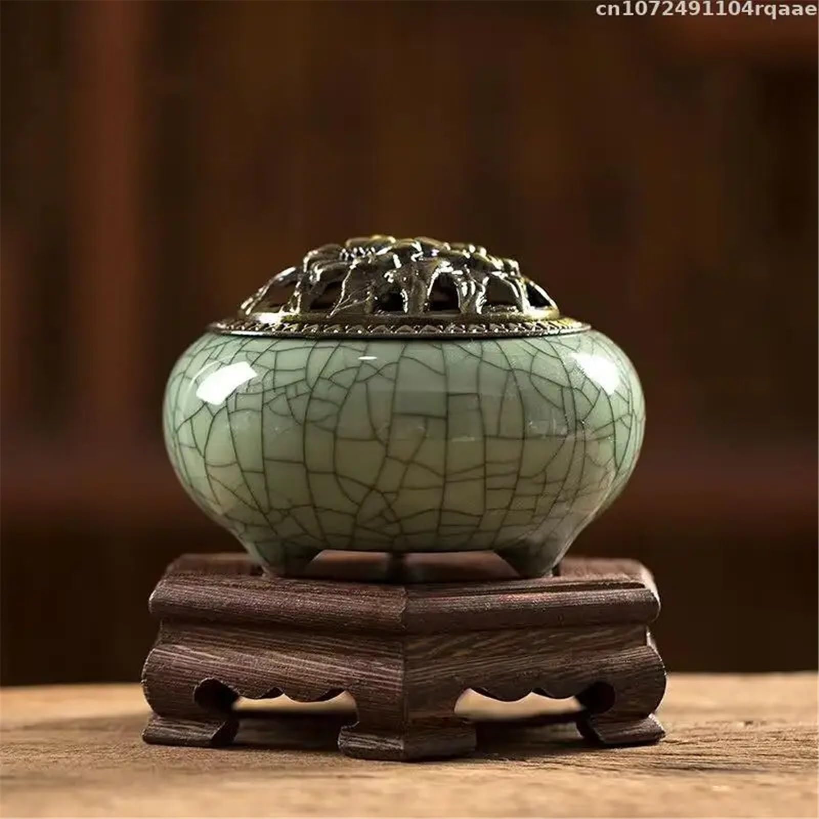 Sockelständer Miniatur Stehende Holz Vase Basis Tee Sockel Figuren Dekor Regal Innenanwendung