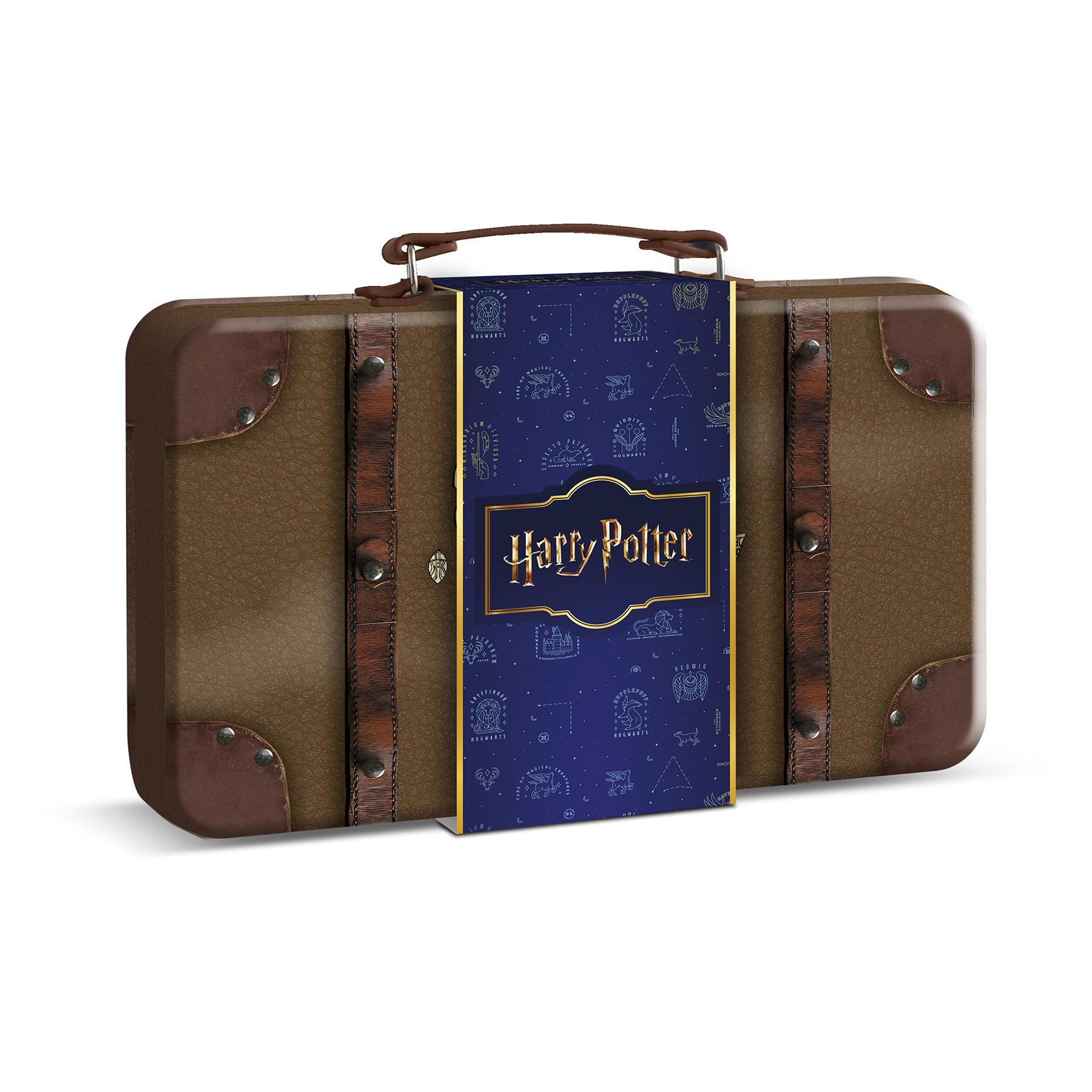 Naturaverde Harry Potter Gift Set - Bagnoschiuma 100ml, Shampoo Delicato 100ml e Valigetta in Latta da Collezione
