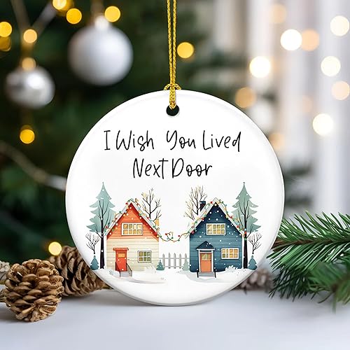 Miniatura 6 de Regalos de amistad para mujeres, adorno de Navidad, regalos de cumpleaños para mujeres, amigos de larga distancia, mejores amigos, ideas de regalo