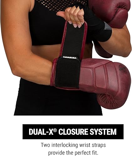 Miniatura 4 de Hayabusa T3 LX - Guantes de boxeo de cuero para hombres y mujeres para entrenamiento de boxeo, bolsa pesada y guante de trabajo