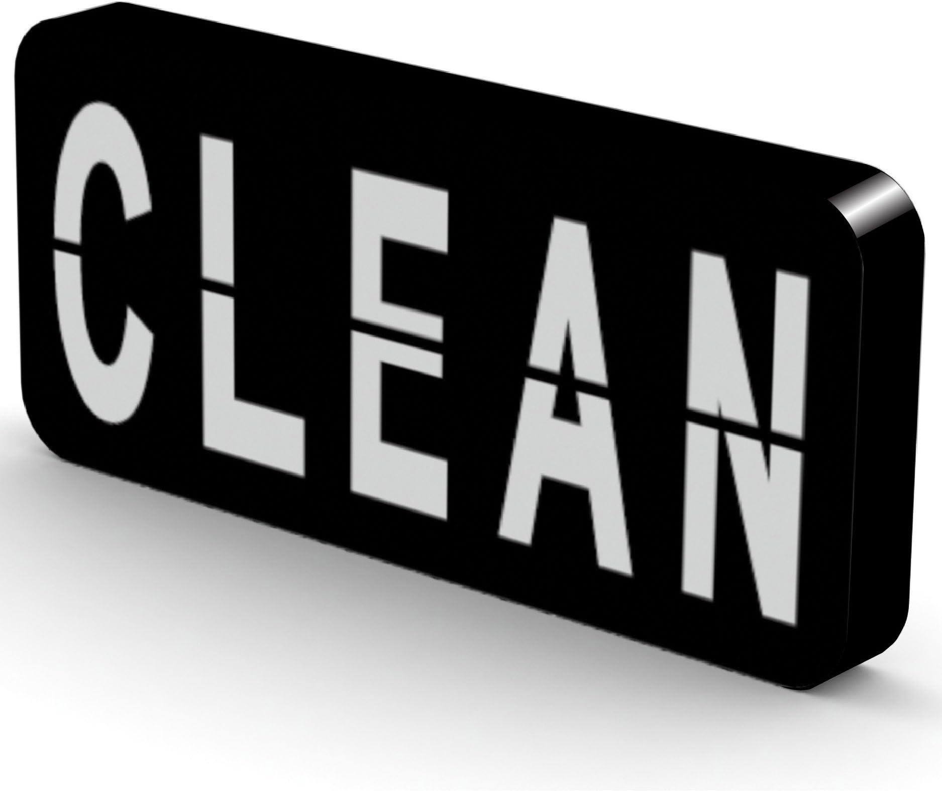 Reversible Double Sided Clean Dirty Dishwasher Magnet - Super Strong, Durable & Waterproof - Premium Kitchen Gadget for Home & Office - Sticks to Stainless Steel - Flip Magnet