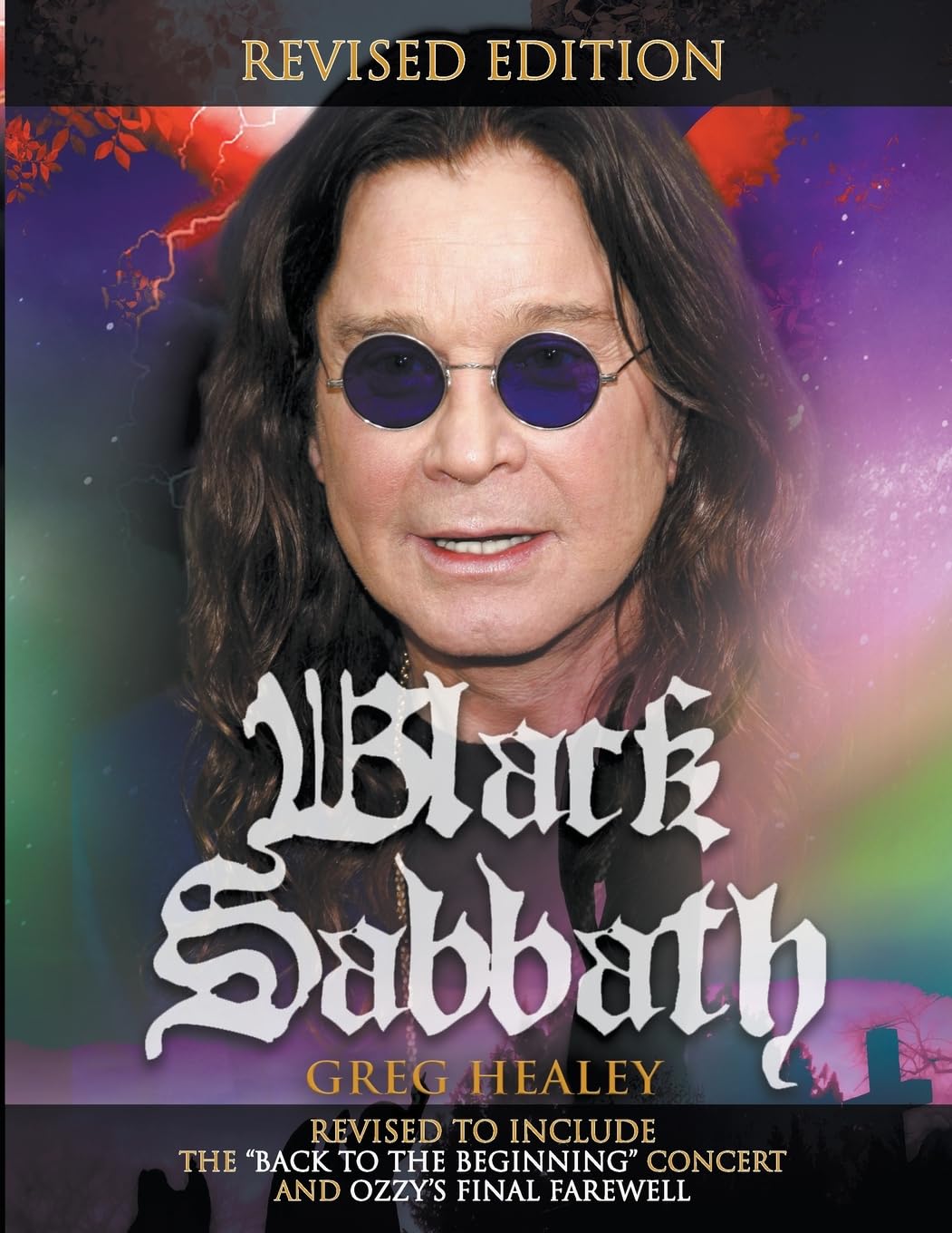 Livre Black Sabbath biographie ultime avec le concert Back to the Beginning et adieux d'Ozzy