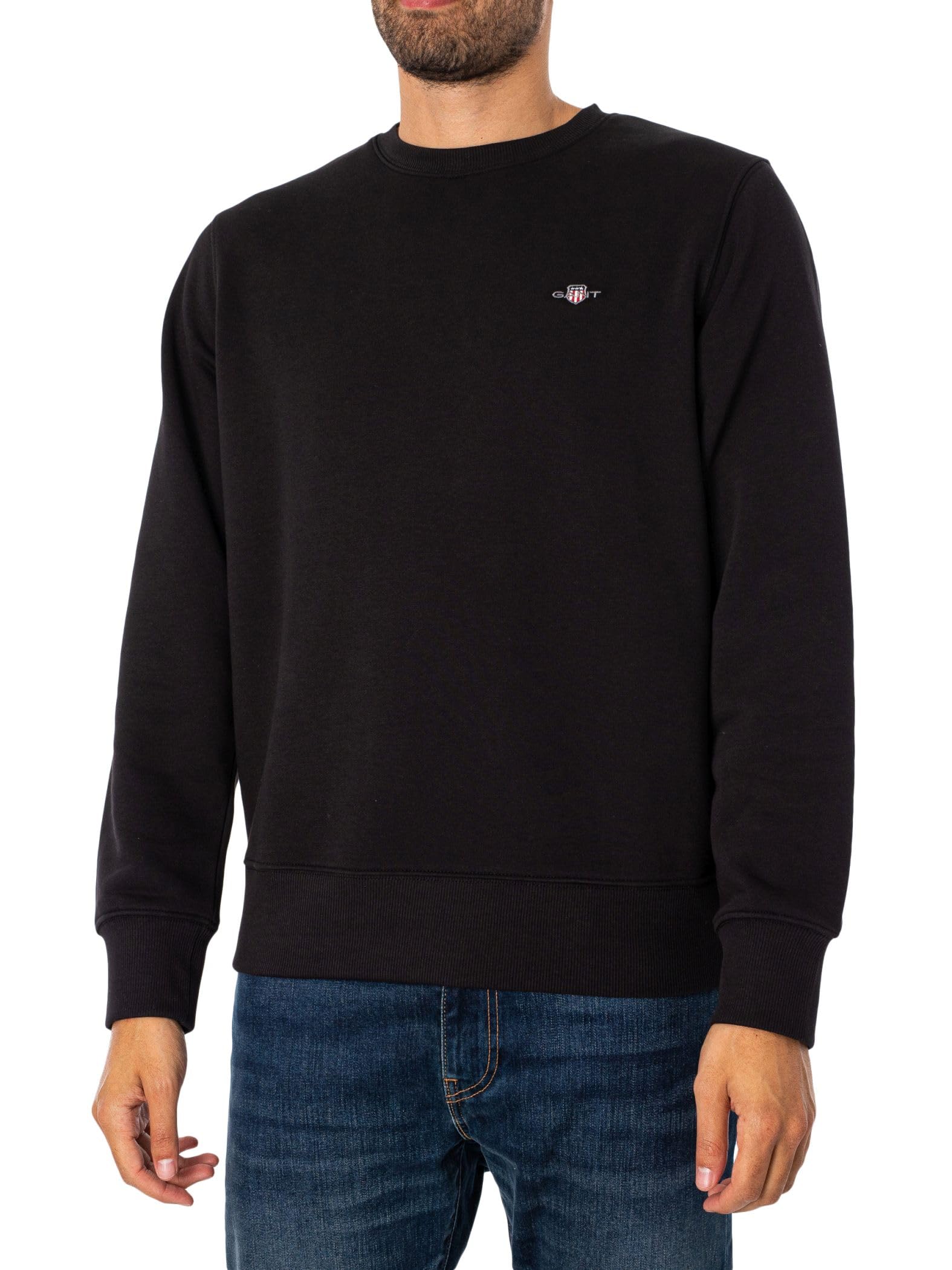 Gant Herren Reg Shield C-Neck Sweat Sweatshirt (1er Pack)