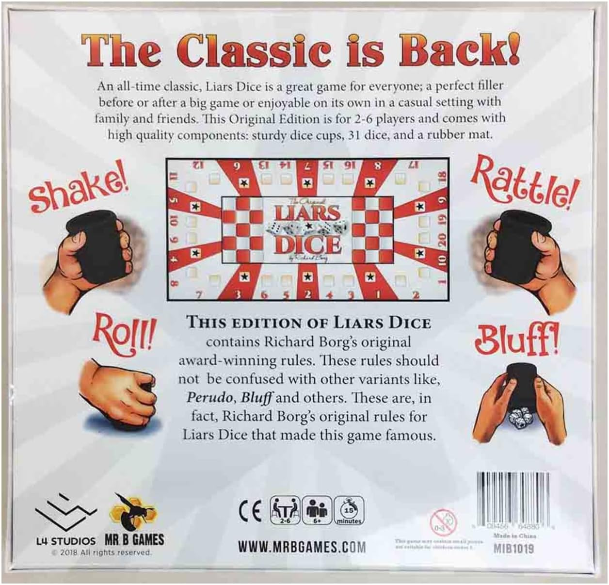 Liars Dice 30th Anniversary Edition