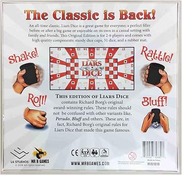 Liars Dice 30th Anniversary Edition