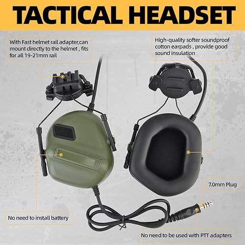 Miniatura 7 de TUMHUTS Casco táctico ajustable con cubierta de casco, PJ tipo táctico multifuncional protector NVG montaje para cosplay caza tiro