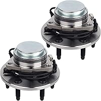 PAROD 515054 2-Pack Front Wheel Bearing Hub Assembly for Chevy Silverado 1500 Tahoe Suburban, GMC Sierra Yukon, Cadillac Escalade 1999-2006 2WD 6-Lug ABS