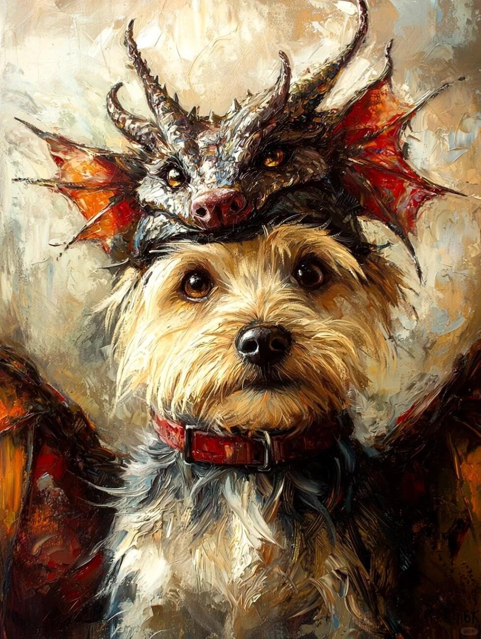 Henypt Cross Stitch Kit Cartoon Dragon Animal DIY Embroidery Kit for Beginners The Elderly with Accessories Handmade DIY/Gifts 14CT 50x70cm