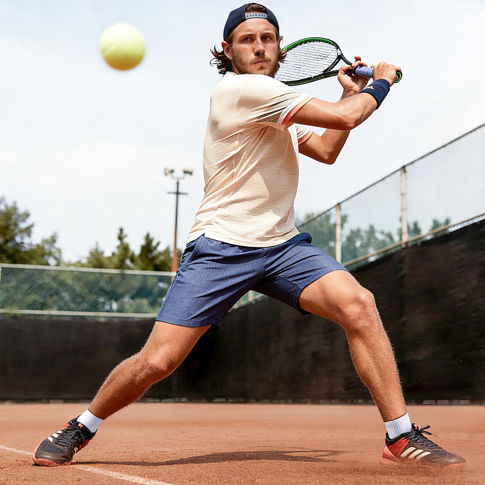 Calcetines Cortos Hombre 6 Pares, Calcetines Hombre Tobilleros de Deporte con Algodón - Diseño Acolchado Anti-Ampollas, Soporte de Arco y Cuidado Anti-Fricción para Running y Tenis