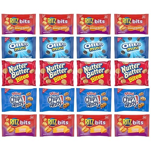 Veher Galletas y galletas Nabisco, paquete variado, 1 oz, 40 unidades