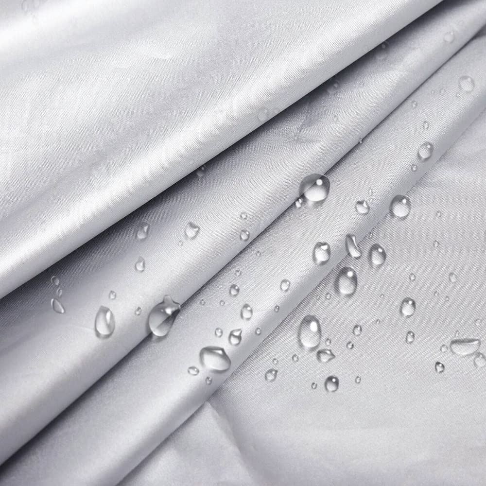 Bâche Voiture Étanche Housse De Voiture SUV Universelle Intérieur Extérieur Coupe-Vent Anti-Poussière Soleil Pluie Protection Neige UV Argent Housse De Voiture M/L/XL/XXL Housses pour auto ( Color : G