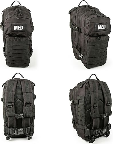 Miniatura 2 de Luminary Global Kit de primeros auxilios tácticos para trauma totalmente almacenado mochila EMSEMT de primeros auxilios bolsa médica para