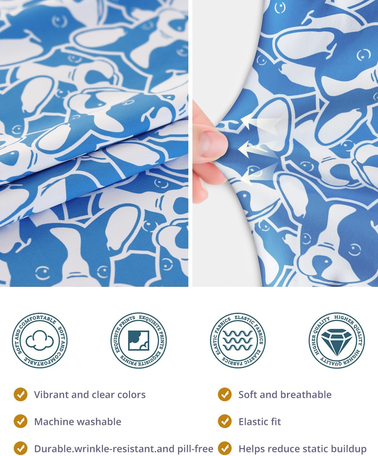 Scrub Caps Women, Double-Sided Printed Adjustable Women's Surgical Cap with Buttons, Breathable Design for Nurses and Doctors - Image 4