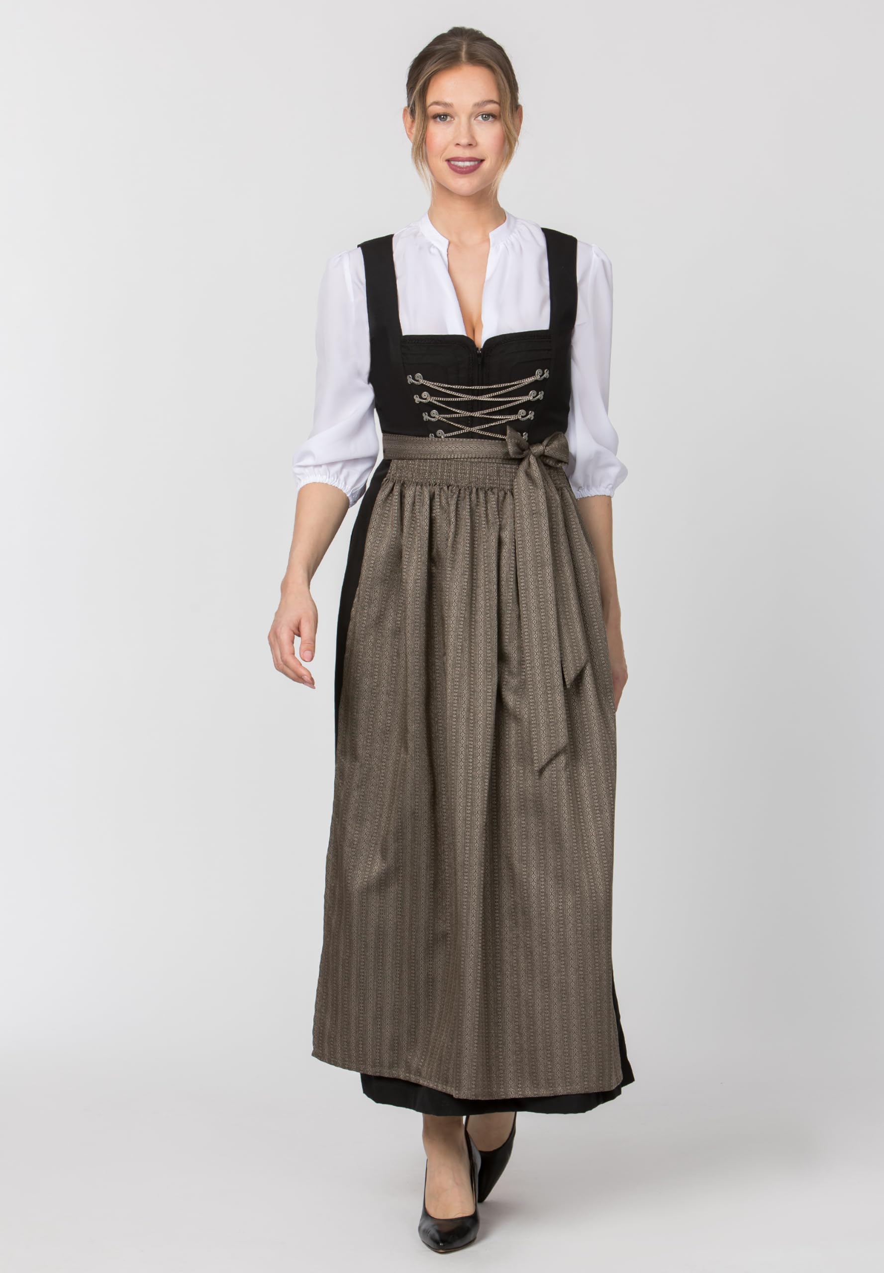 Stockerpoint Damen Amber Maxi Dirndl ohne Schürze (1er Pack)