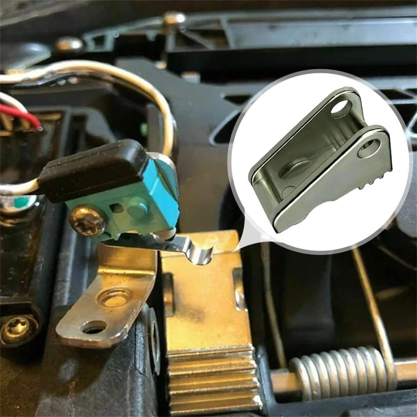 Zestaw naprawczy klamki do drzwi automatycznych 1016009-00-C wiosło do 101600900C z klipsami panelowymi, uchwyty wewnętrzne z klawiaturą i klawiaturą, pierwsza wymiana naprawa na zewnątrz