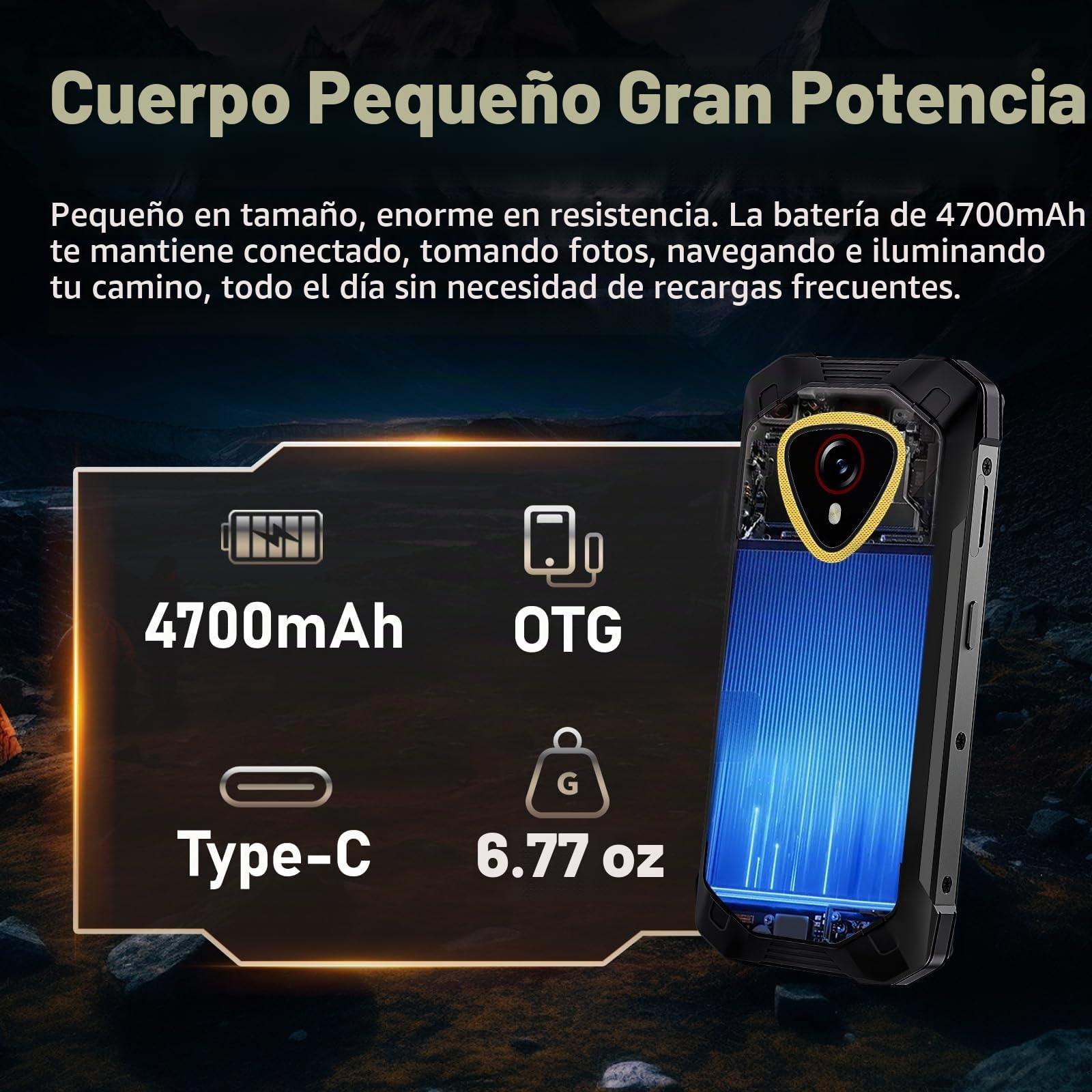 Amazon.com: CUBOT Kingkong Mini 4 Android 15 Smartphone resistente