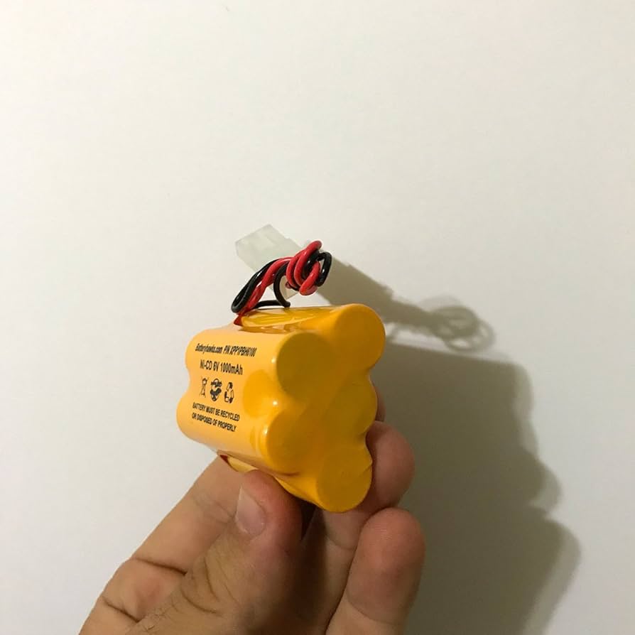 5 Pack) 6v 1000mAh Ni-CD Battery Pack Replacement 10050205