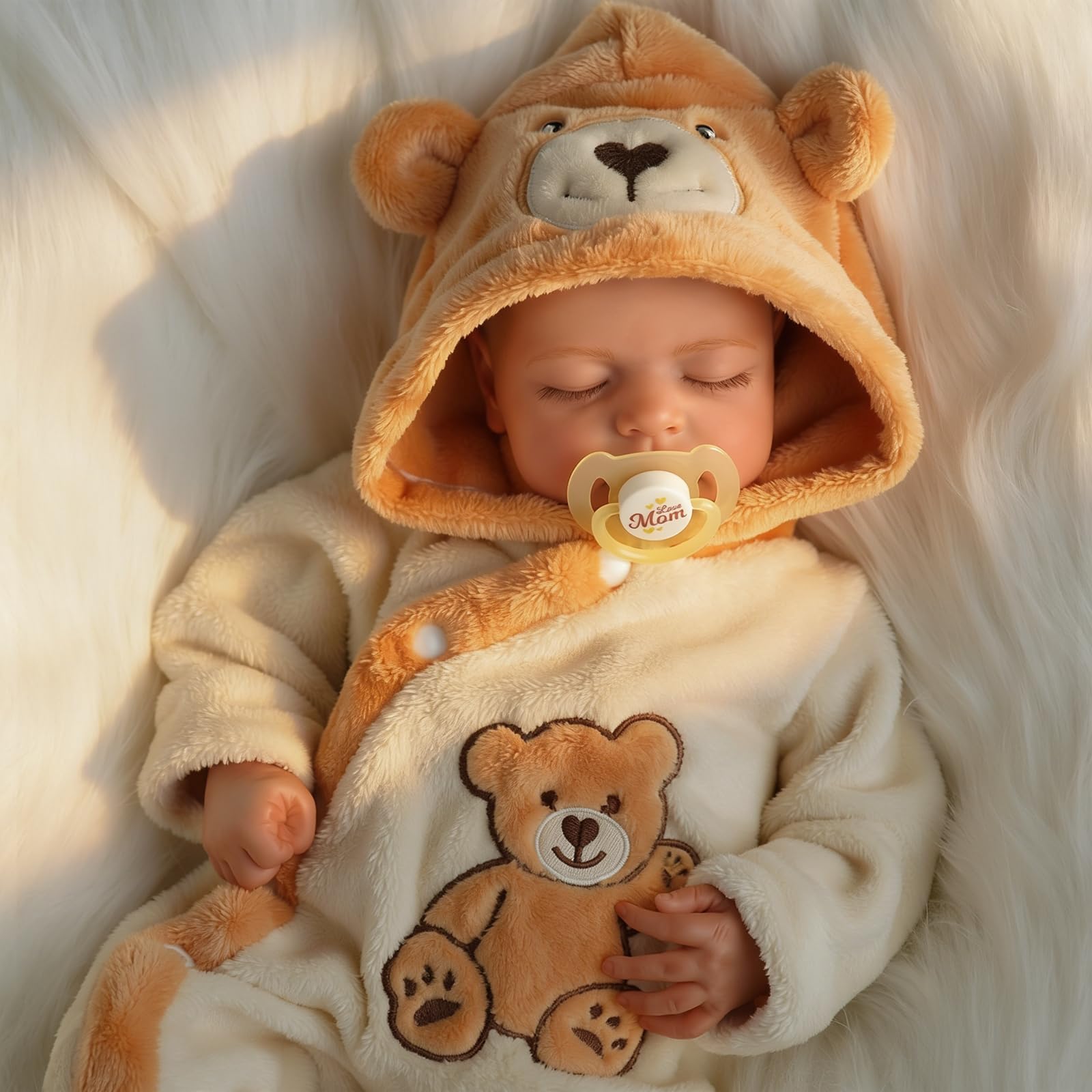 BABESIDE Reborn Baby Dolls Boy, 20 Inch Lifelike Newborn Real Life Poseable Realistic Doll for Boy Soft Vinyl and Cloth Body Baby Dolls with Clothes