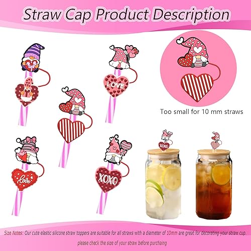 Miniatura 2 de Stanley - Fundas de popote de 0.394 pulgadas (0.394 in) para vaso Stanley de 40 y 30 onzas, con puntas de silicona reutilizables de grado