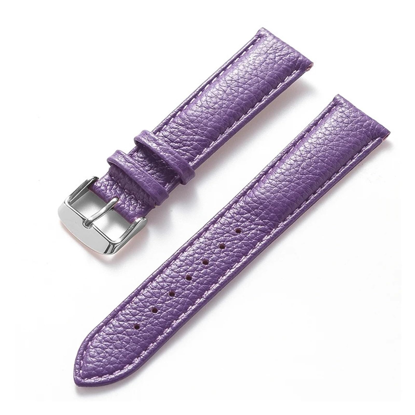 Genérico NASUNJIA Correa De Cuero Suave For Hombre Y Mujer, Accesorios For Correa De Reloj De 16mm, 18mm, 20mm Y 22mm