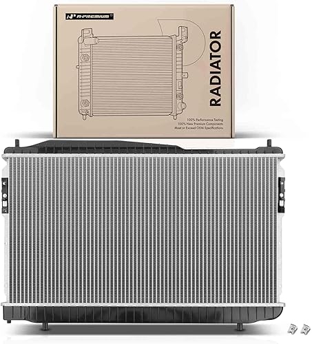 A-Premium Conjunto de radiador de refrigerante del motor con enfriador de aceite de transmisión compatible con Suzuki Verona y Chevrolet Epica 2004