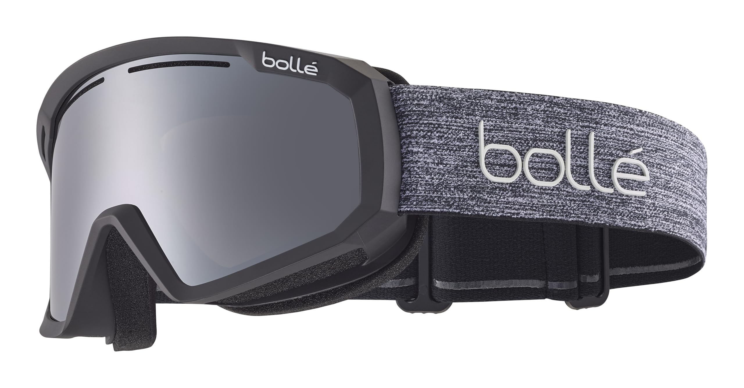 Bollé Y7 OTG Black Denim Matte - Black Chrome Cat 3 - Masques de ski - Taille M - Adulte