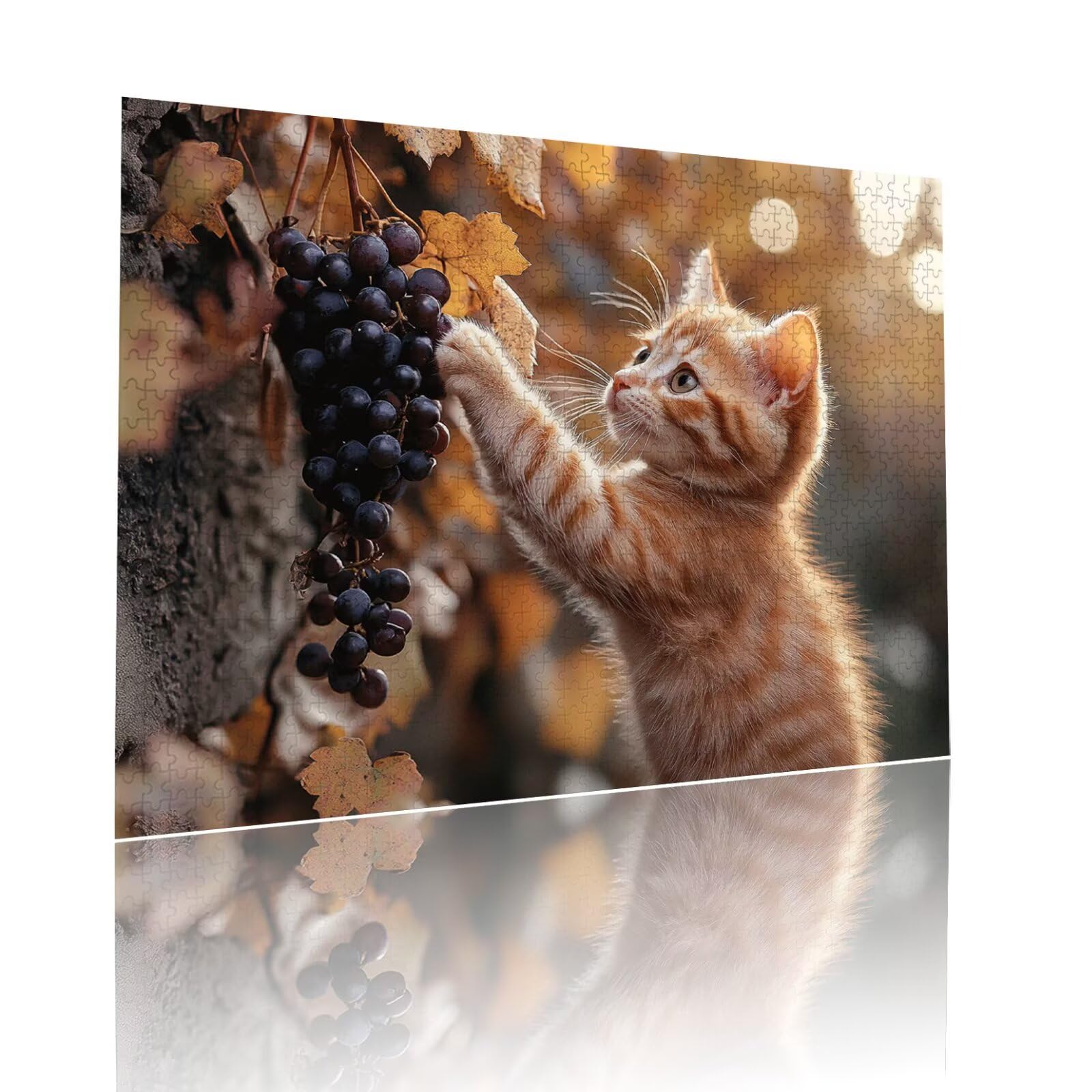 Puzzle Erwachsene 2000 Teile Katze Tier Educa Jigsaw für Kinder ab 8 Jahren Mädchen Jungen, Erwachsene Impossible Klassische Puzzles Schwer, Anspruchsvoll Spielspaß, Als Familienspiel 70x99cm t-666