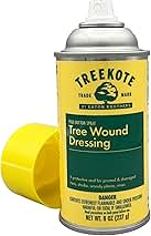 Tree Wound Dressing - 8 OZ Aerosol Pruning Sealer Spray for Damaged Trees, Bushes, or Shrubs - Fast Acting and Effective Tree Wound Sealer Spray - Prune Sealer Wound Repair for Bonsai Trees