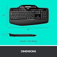 Logitech MK710 Vezeték nélküli billentyűzet és egér szett, USB vevővel, 3 év akkumulátor 2