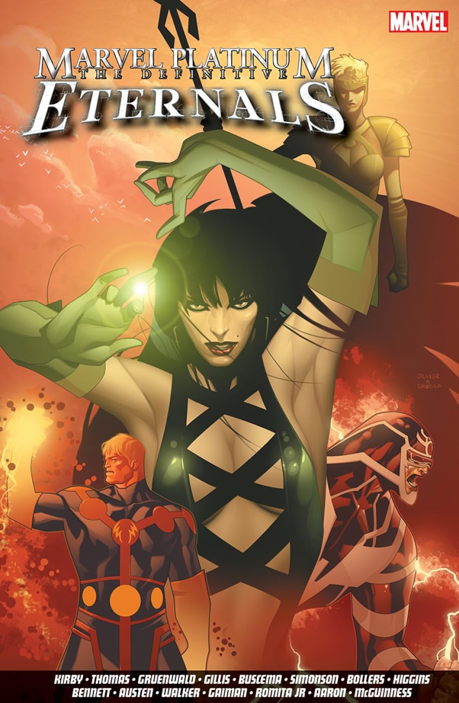 Various - Definitive Eternals Paperback Book - White