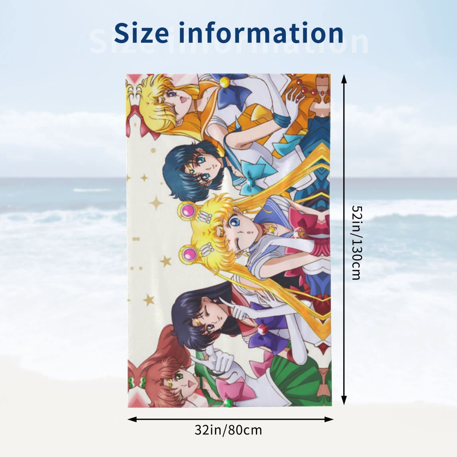 Amazon｜バスタオル 美少女戦士セーラームーン アニメ タオル