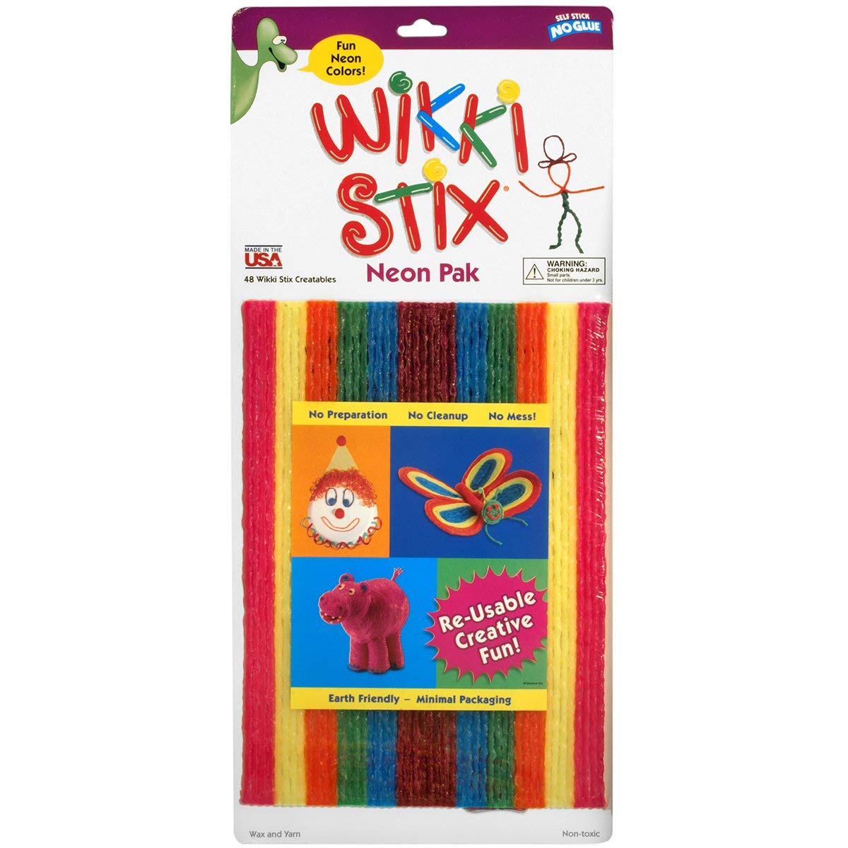  WikkiStix Wax Sticks Primary Colors, 48 Per Pack, 36