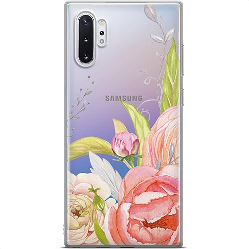 Miniatura 5 de Funda compatible con Samsung Galaxy A73 A72 5G A71 A70 A53 A52 A32 A50 A21s Blossom Cover Light Stylish Floral Protective Lush Flowers TPU Slim