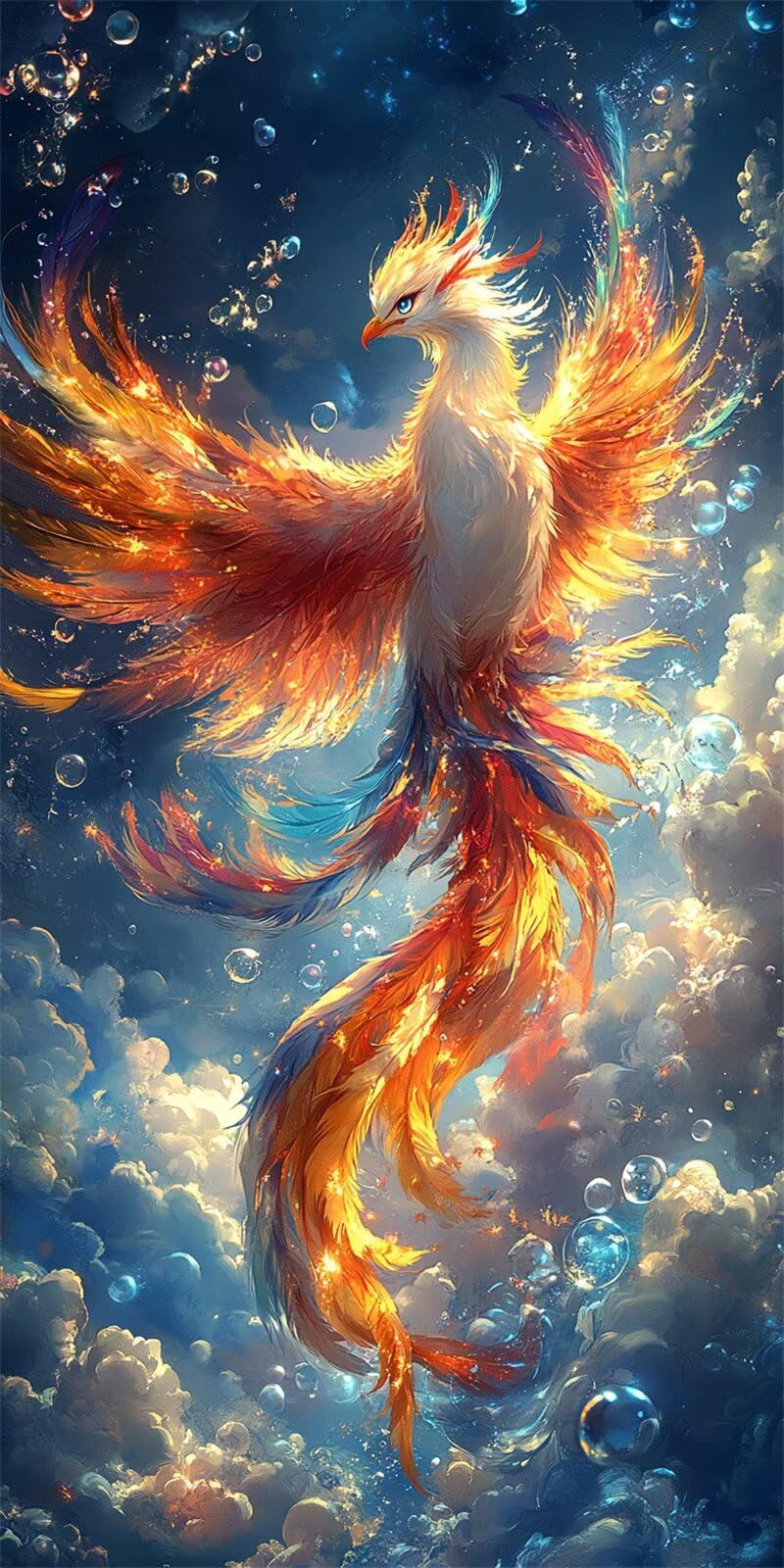 Phoenix Dipingere con i Numeri 90x180cm Pittura Acrilica Il sogno, k-95