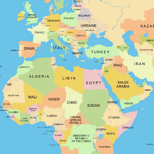 World Map Countries - 71xKZxwMCqL 