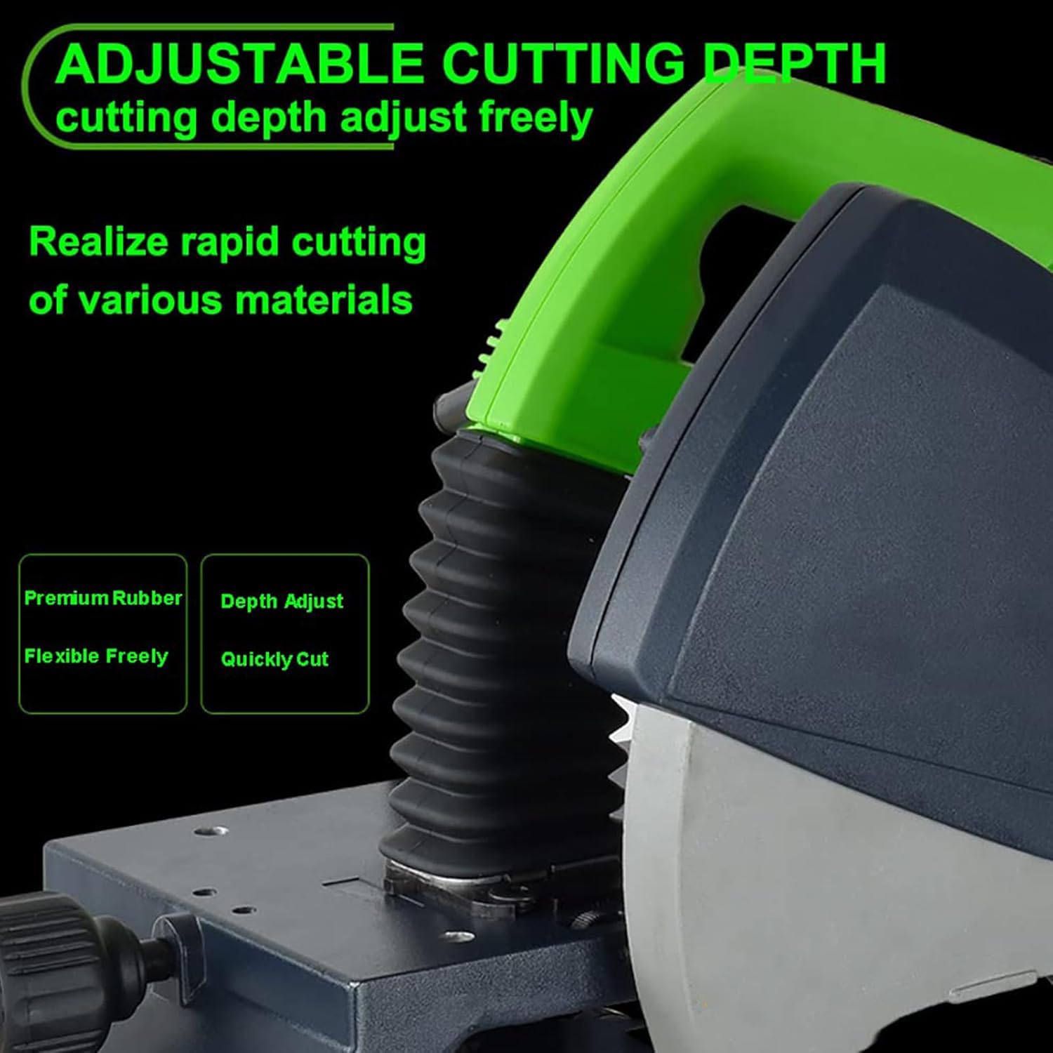 Cortador de tubos eléctrico de mano para acero inoxidable, cobre, plástico, hierro fundido, corta tuberías