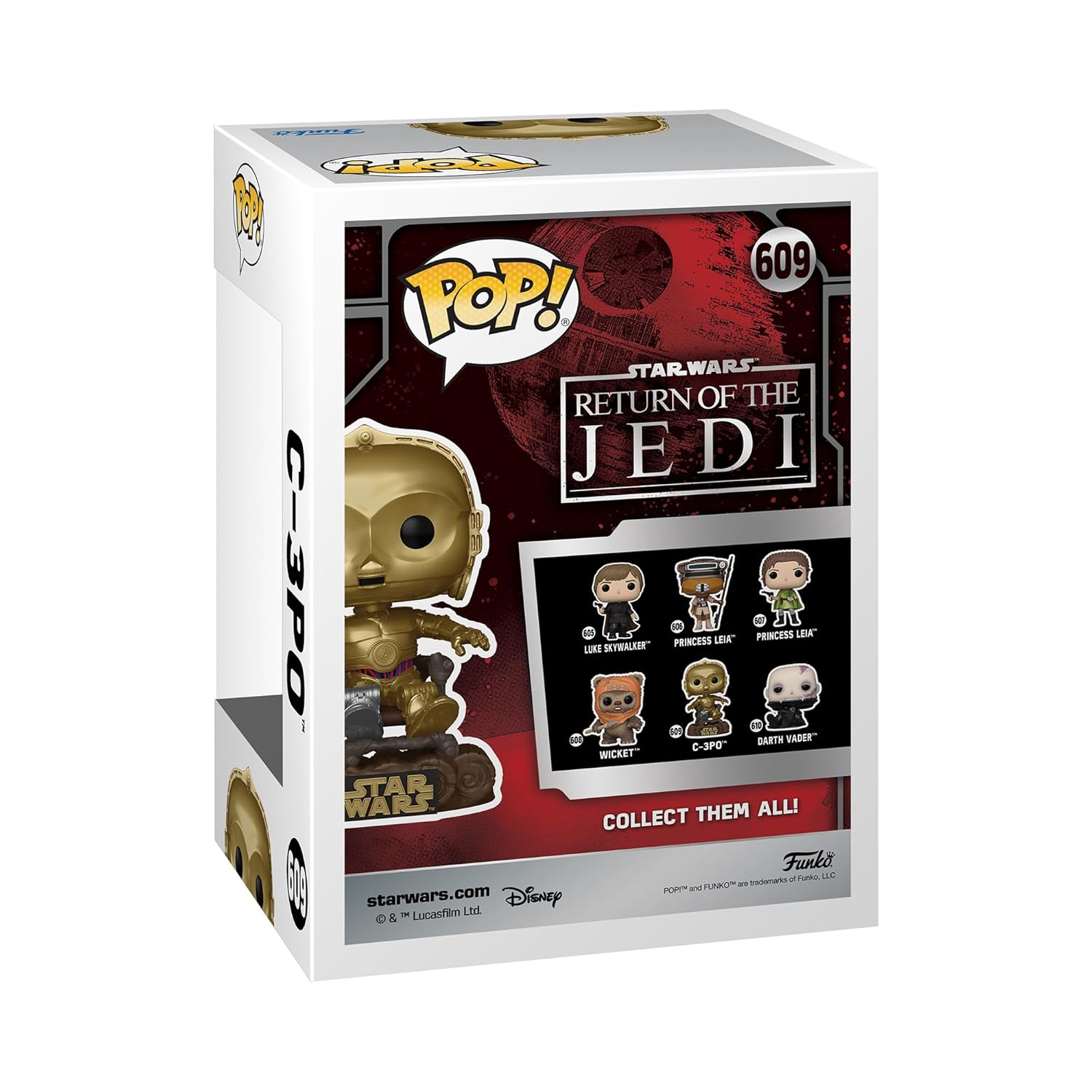 Funko Pop! Star Wars: Return of The Jedi 40th Anniversary, C-3PO in Chair