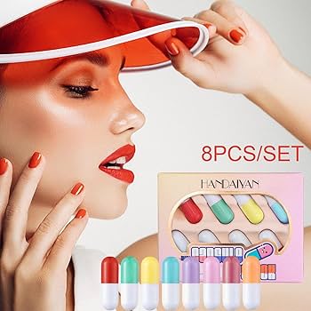 Amazon.co.jp: 口紅セット ルージュ 8色 リップグロス リップ