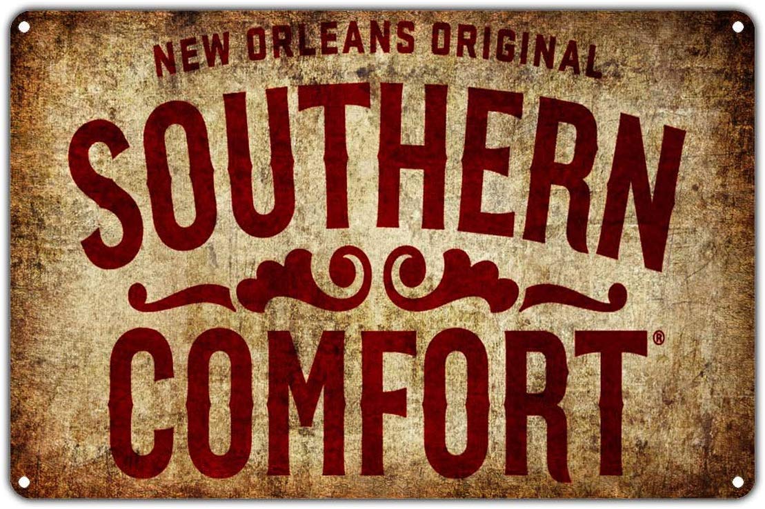 New Orleans Original Southern Comfort Retro Wall Home Decor 12x16 Metal Signs