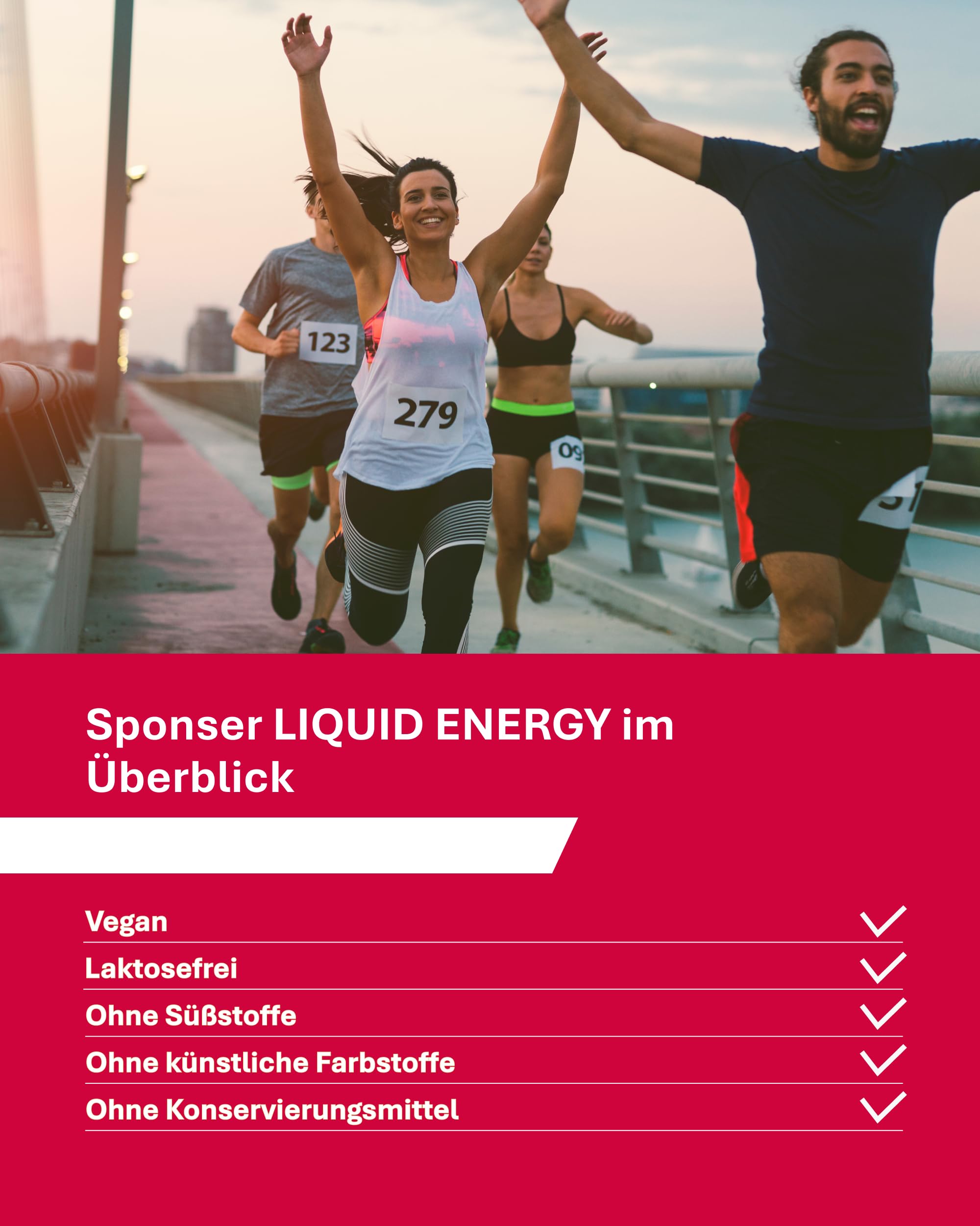 SPONSER Liquid Energy Pure - Kohlenhydrat-Gel ohne Koffein - Neutral | High Carb Energiegel für Ausdauer, Laufen, Radsport - Natrium & Kalium - Vegan, Glutenfrei & Laktosefrei - 70 g Tube