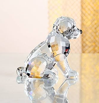 クリスタルガラス 犬の置物 透明 約8cm Amazon.co.jp: 犬 置物 クリスタル 犬の置物 ビーグル ガラス細工