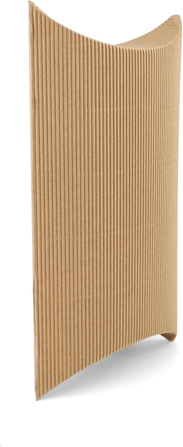 IDEA HOME Kraft Gift Box, Cardboard, Natural Brown, 255 x 135 x 55 mm