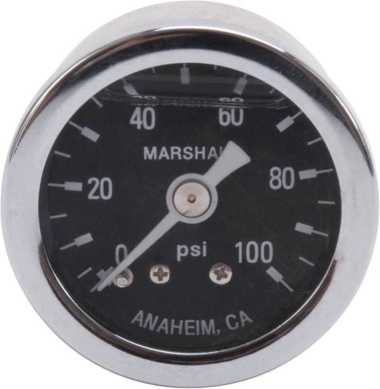 Manômetro de pressão de combustível Edelbrock/Russell 100 PSI RUS-650340 – 1 unidade