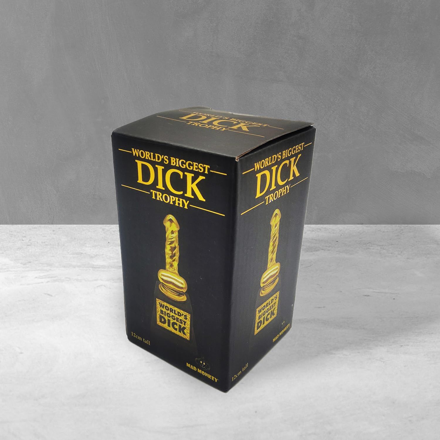 JGS Premium - Gouden Doe-het-zelf Beker Met Marmeren Sokkel En Deksel Zelf Trofee Maken Sportbeker 25 Cm Personaliseerbaar