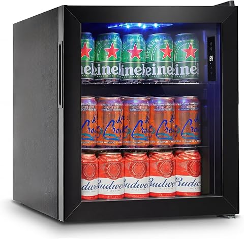 FoMup FMYL50B-1 Beverage Cooler Black